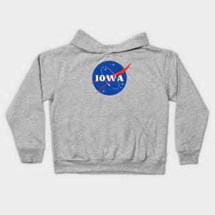 Iowa Astronaut Kids Hoodie